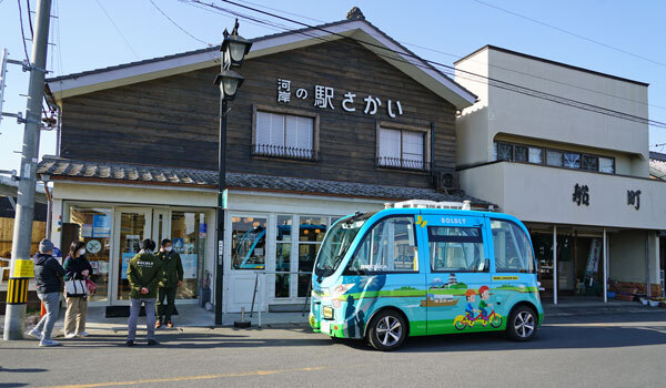 自動運転バス：茨城県境町
