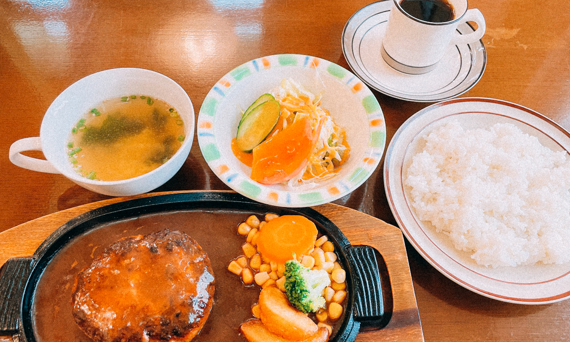 茨城県境町のハンバーグ・ステーキレストランロッキーのランチメニュー